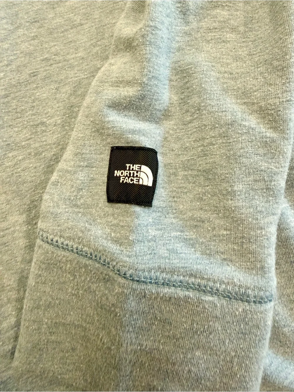 The North Face Men’s Long-Sleeve Henley Shirt Grey/Blue